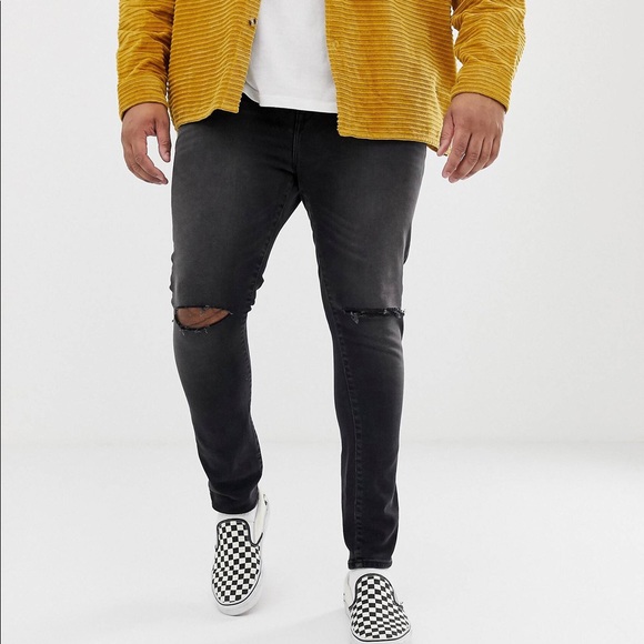 size 46 ripped jeans